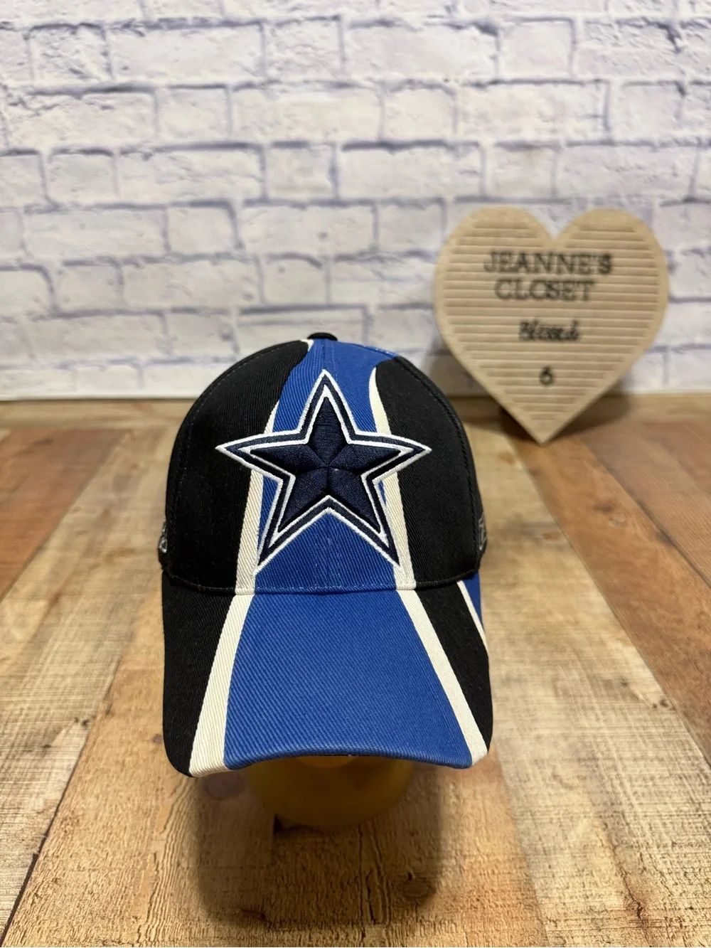 Vintage 90s Dallas Cowboy Reebok Equipment NFL Hat On-Field Clutch Cap